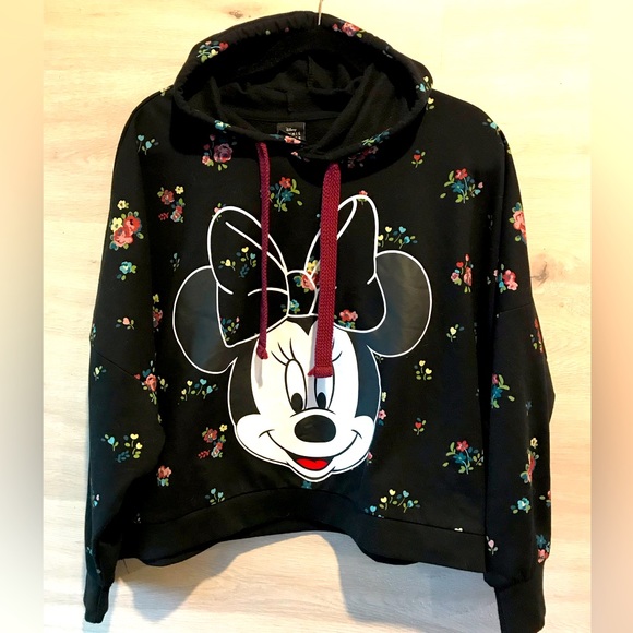 Disney Minnie Mouse Fleece Hoodie - Picture 1 of 5